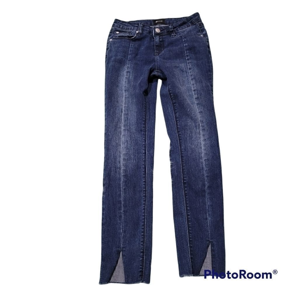 Hudson jeans with slit front
